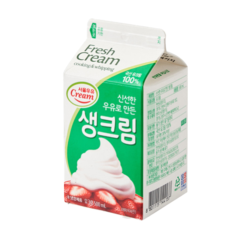 [[서울우유] 생크림(500Ml)]